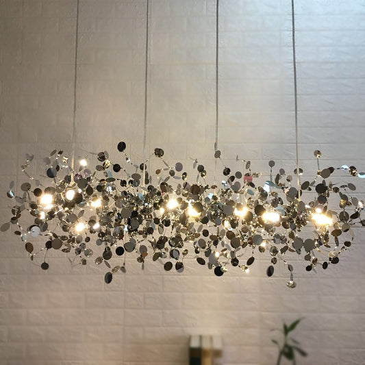 Nordic Minimalist Tree Leaf Chandelier